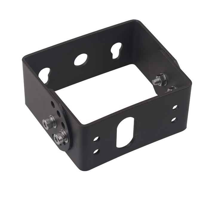 Bronze Adjustable Trunnion yoke mount for Howdy Lighting shoebox lights