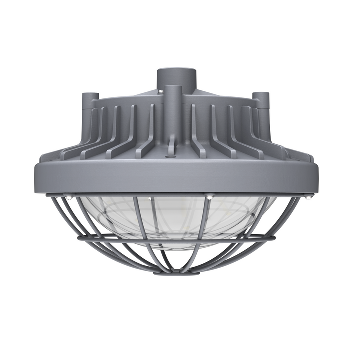 80W Round Explosion-proof Low Bay Light Class 1 Division 2 CCT 5000K