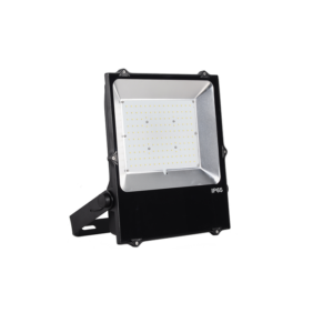 100W LED Flood Light AC 120-277V CCT 5000K Black Housing