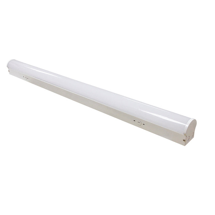 4FT 24/32/40W Linkable LED Linear Strip Light AC 100-277V CCT 3500K/4000K/5000K
