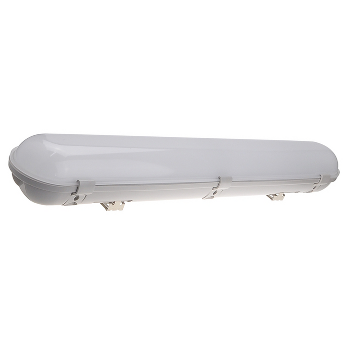 4FT LED Vapor Tight Light Selectable Wattage & CCT AC 120-277V