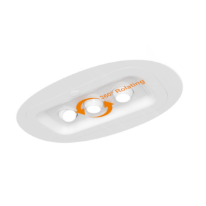 3W Emergency LED Ceiling Light - 90-Minute Backup - Self-Diagnostic - 5000K