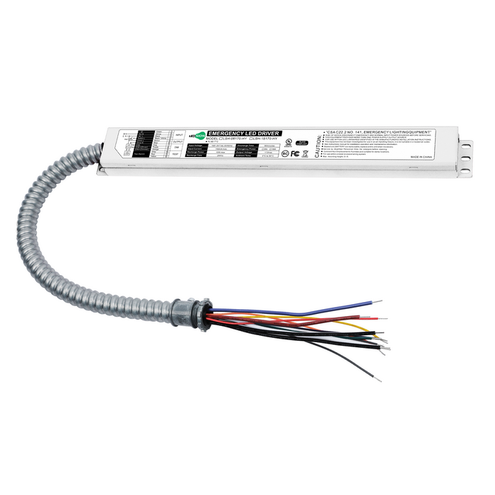 8W Emergency LED Driver Battery Backup AC 100-347V