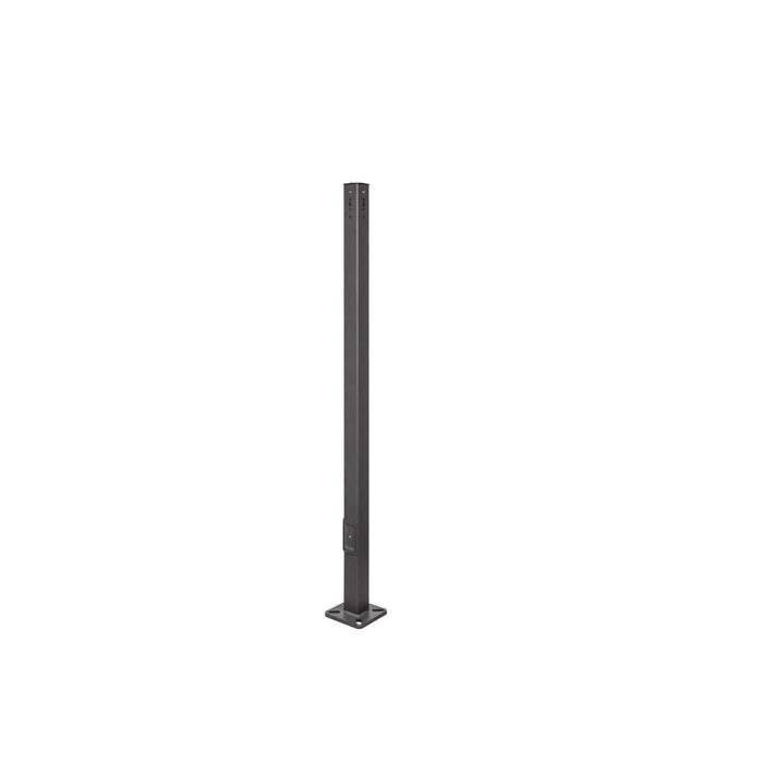 20ft bronze/black 4*4'' Square Steel Light Pole 11 Gauge