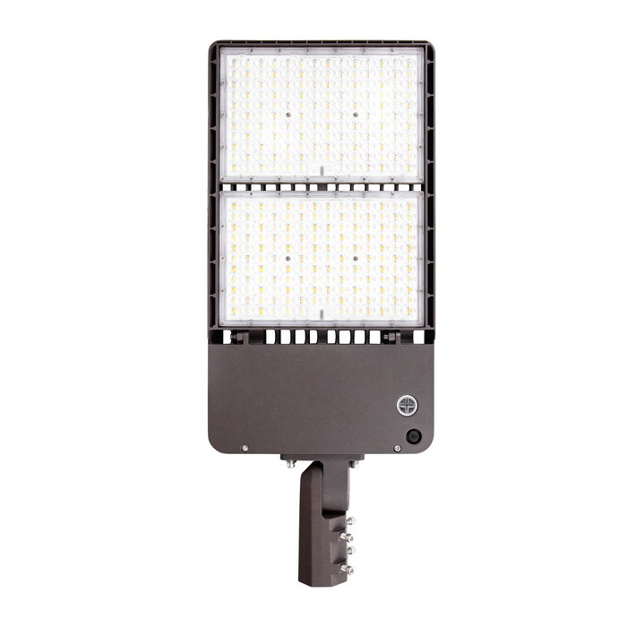 5 Wattage & 3 CCT Selectable 500W LED Shoebox Light