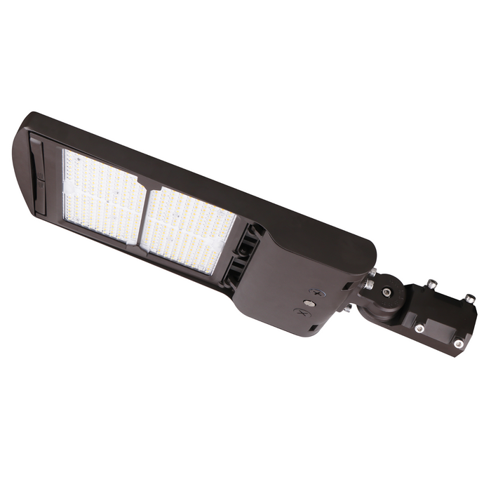 80W/100W/150W LED Shoebox Area Light 3CCT Selectable AC 120-277V