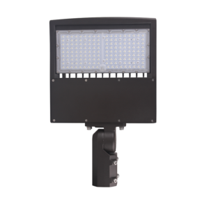 100W LED Shoebox Light Brown Housing AC 120-277V CCT 5000K