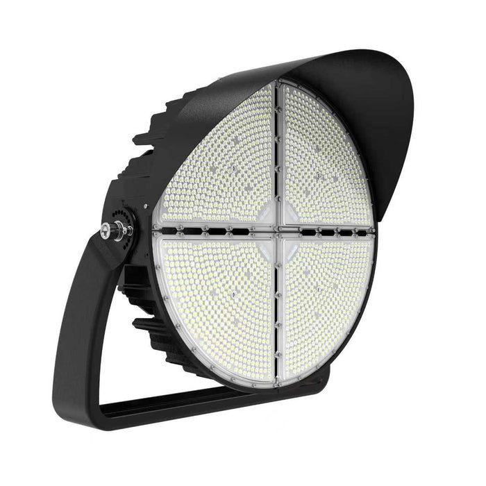 Howdy Lighting 800/1000/1200W Watt & Beam Angle Adjustable LED Stadium Light - AC 200-480V