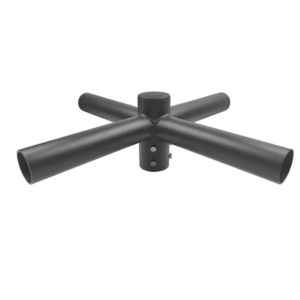 Quad 90D Tenon Adapter -4 Light Pole Adapter for Slip Fit -Bronze - Quad Bullhorn Mount