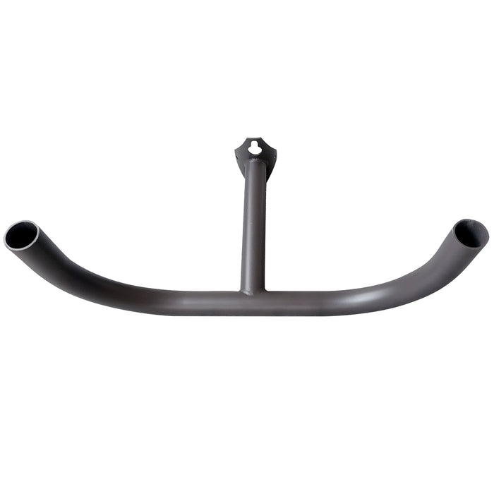 Double Head 180 Degree Bullhorn-Dark Bronze for Outdoor Round Pole
