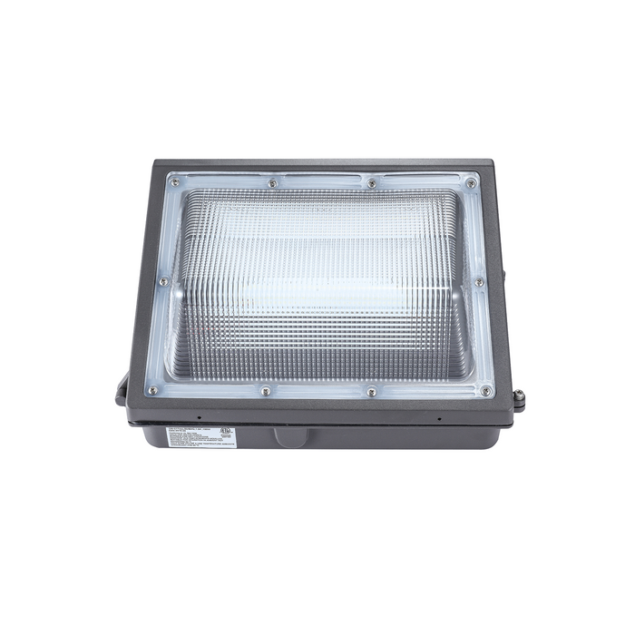 100W LED Semi Cutoff Wall Pack Light CCT 5000K AC 120-277V